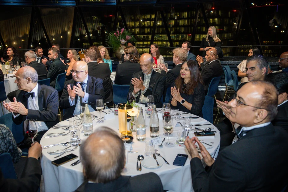 Guests applauding during the 2025 ceremony